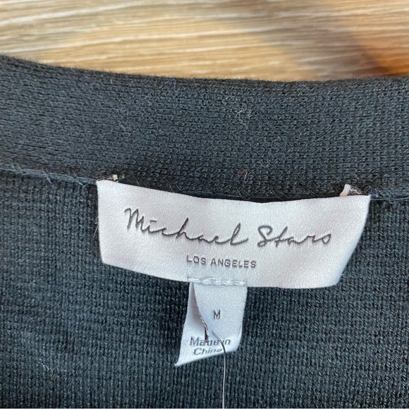 Michael Stars Black Cardigan NWT - Picture 4 of 8